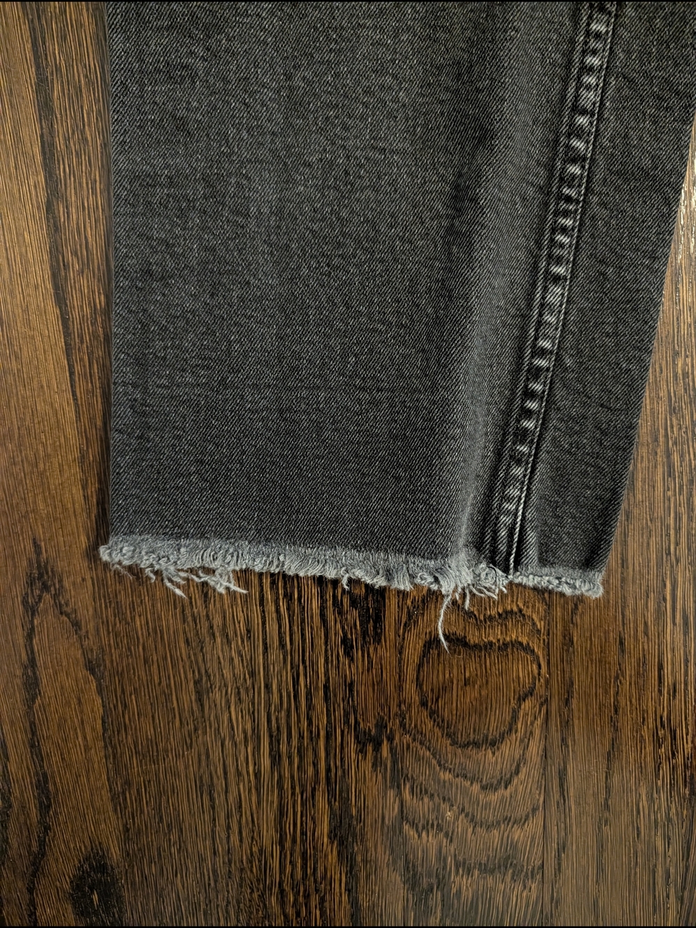 Everlane Way High Jean in Washed Black - Picture 5 of 6
